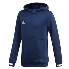 Džemperis zēniem, Adidas Team 19 Hoody Junior DY8821 zils cena un informācija | Zēnu jakas, džemperi, žaketes, vestes | 220.lv