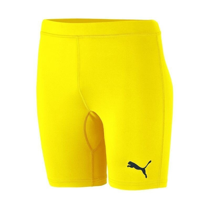 Termo šorti zēniem Puma Liga Baselayer Short Tight Junior 655937 06, dzelteni цена и информация | Zēnu šorti | 220.lv