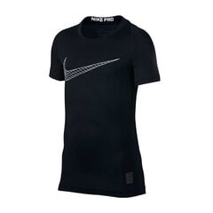Nike Compression SS Jr 858233-011 thermal shirt цена и информация | Рубашки для мальчиков | 220.lv