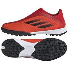 Детские бутсы Adidas X Speedflow 3 LL TF Jr FY3255, красные цена и информация | Стильные кеды для детей | 220.lv