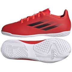 Sporta apavi bērniem Adidas X Speedflow 4 In Jr FY3331, sarkani cena un informācija | Sporta apavi bērniem | 220.lv