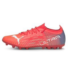 Бутсы футбольные Puma Ultra 1.3 MG M 106515-02, красные цена и информация | Футбольные ботинки | 220.lv