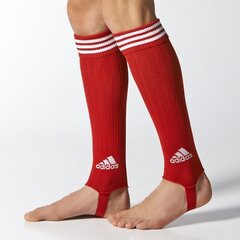 Футбольные носки Adidas 3 Stripe Stirru, красные цена и информация | Футбольная форма и другие товары | 220.lv