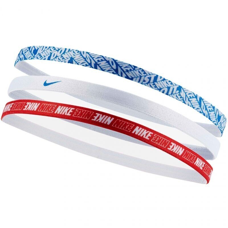 Matu lentes Nike Printed Headbands, 3 gab. цена и информация | Matu aksesuāri | 220.lv