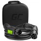 Kabeļa Green Cell GC tips 1 7,2 kW 7m / 23 pēdas, lai uzlādētu EV / PHEV цена и информация | Elektroauto uzlādes stacijas  | 220.lv