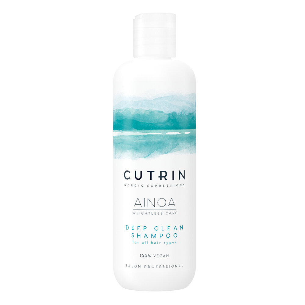 Dziļi attīrošs šampūns Cutrin Ainoa 300 ml cena un informācija | Šampūni | 220.lv