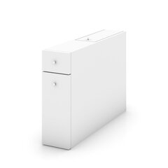 Vannas istabas skapītis Kalune Design Smart, balts цена и информация | Шкафчики для ванной | 220.lv