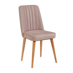 Ēdamistabas krēsls Kalune Design 869, smilškrāsas cena un informācija | Virtuves un ēdamistabas krēsli | 220.lv