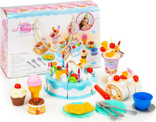 Kūka ar saldumiem dzimšanas dienai, 76 gab. cena un informācija | Rotaļlietas meitenēm | 220.lv