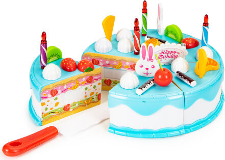 Kūka ar saldumiem dzimšanas dienai, 76 gab. cena un informācija | Rotaļlietas meitenēm | 220.lv