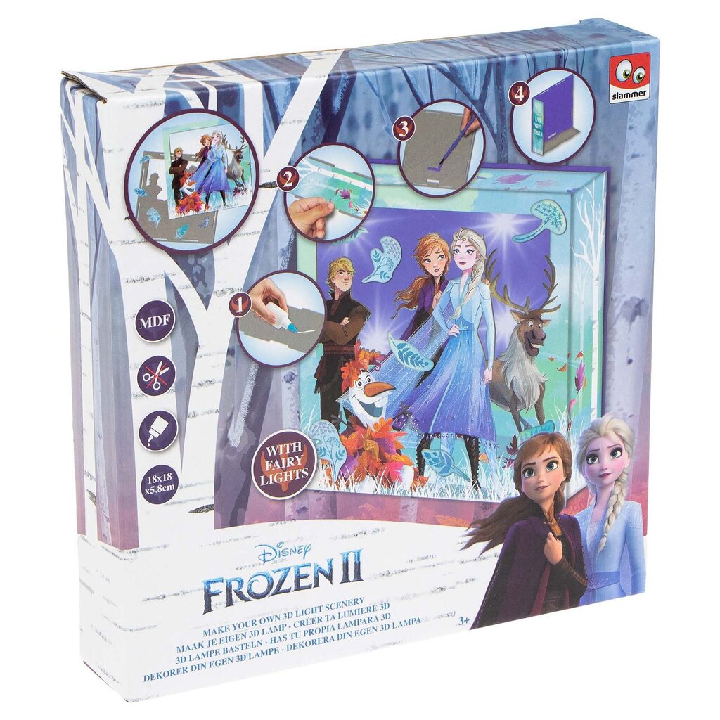 Disney Frozen 3D lampu ražošanas komplekts цена и информация | Attīstošās rotaļlietas | 220.lv