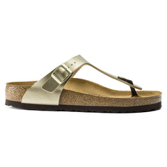 Тапочки женские Birkenstock Gizeh BF Gold, золотистые цена и информация | Шлепанцы, тапочки для женщин | 220.lv