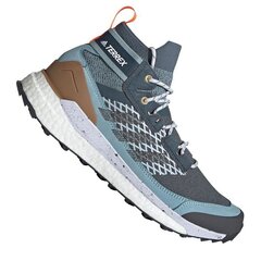 Походная обувь для мужчин Adidas Terrex Free Hiker M EF0369 серая/бирюзовая цена и информация | Мужские ботинки | 220.lv