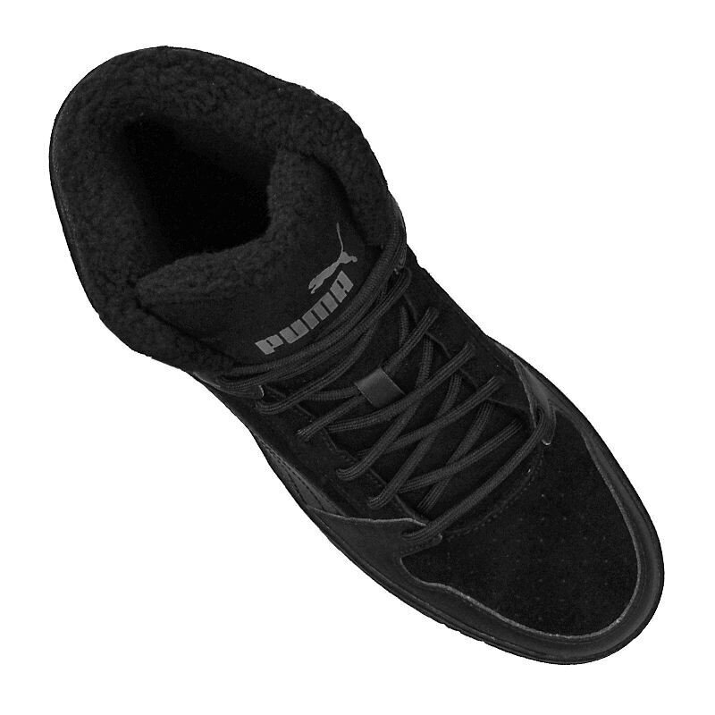 Sporta apavi vīriešiem Puma Rebound LayUp SD Fur M 369831-01 (56890), melni цена и информация | Sporta apavi vīriešiem | 220.lv