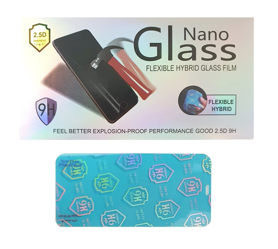 Hallo Flexible Glass 9H Elastīgs ekrāna aizsargstikls Apple iPhone 12 Pro Max cena un informācija | Ekrāna aizsargstikli | 220.lv