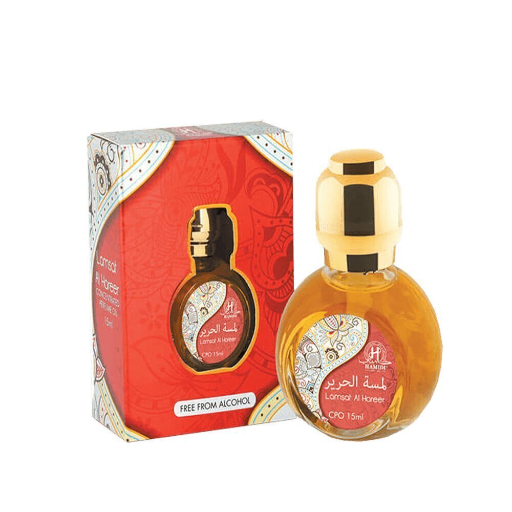 Arābu eļļas smaržas sievietēm/vīriešiem, Hamidi Lamsat AL Hareer, 15 ml cena un informācija | Sieviešu smaržas | 220.lv