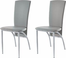 Комплект из 4-х стульев Notio Living Nelsonda, серый цена и информация | Стулья для кухни и столовой | 220.lv