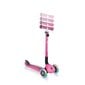 Skrejritenis Globber GO-UP Deluxe Lights / Deep pink цена и информация | Skrejriteņi | 220.lv