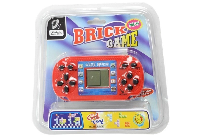 Konsoles formas spēle Tetris sarkana cena un informācija | Galda spēles | 220.lv