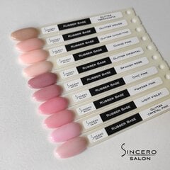 Резиновая основа SINCERO SALON, Chic pink, 6мл цена и информация | Лаки для ногтей, укрепители | 220.lv