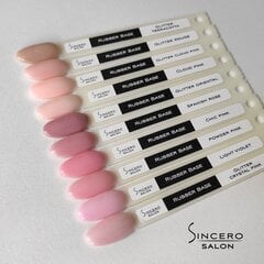 Резиновая основа SINCERO SALON, Powder pink, 6мл цена и информация | Лаки для ногтей, укрепители | 220.lv