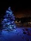 Saules lampiņu virtene 200LED, 20 m, auksti balta cena un informācija | Ziemassvētku lampiņas, LED virtenes | 220.lv