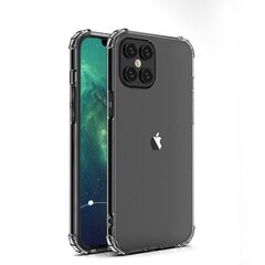 Силиконовый чехол Mocco Anti Shock Case для Apple iPhone 13 Pro, Прозрачный цена и информация | Чехлы для телефонов | 220.lv