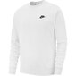Džemperis vīriešiem Nike Sportswear Club M BV2662-100, balts cena un informācija | Sporta apģērbs vīriešiem | 220.lv