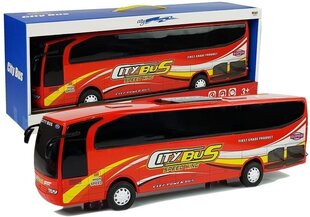 Игрушечный автобус City Bus, красный цена и информация | Игрушки для мальчиков | 220.lv