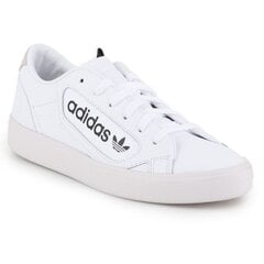 Обувь для отдыха для женщин Adidas Sleek W EF4935, белая цена и информация | Спортивная обувь, кроссовки для женщин | 220.lv