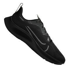 Vīriešu skriešanas apavi Nike Air Zoom Pegasus 37 Shield M CQ7935-001, melni cena un informācija | Sporta apavi vīriešiem | 220.lv