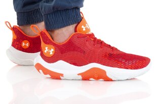 Спортивная обувь мужская Under Armour UA Spawn 3 3023738-600, красная цена и информация | Кроссовки для мужчин | 220.lv