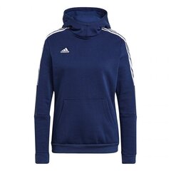 Džemperis sievietēm Adidas Tiro 21 Sweat Hoody W GK9678 (81036), zils цена и информация | Женские толстовки | 220.lv