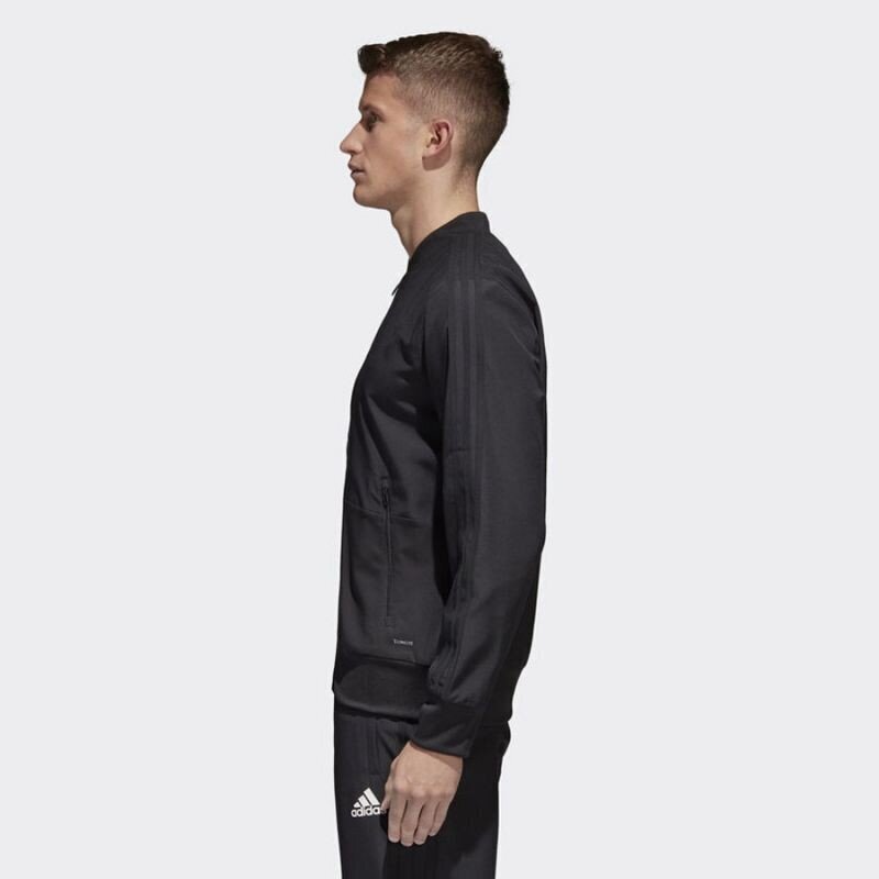 Džemperis vīriešiem Adidas Condivo 18 M, melns cena un informācija | Vīriešu jakas | 220.lv