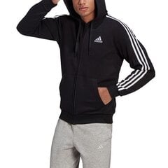 Vīriešu džemperis Adidas Essentials Hoodie M GK9051, melns cena un informācija | Vīriešu jakas | 220.lv