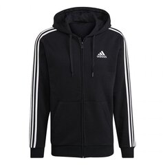 Vīriešu džemperis Adidas Essentials Hoodie M GK9051, melns cena un informācija | Vīriešu jakas | 220.lv