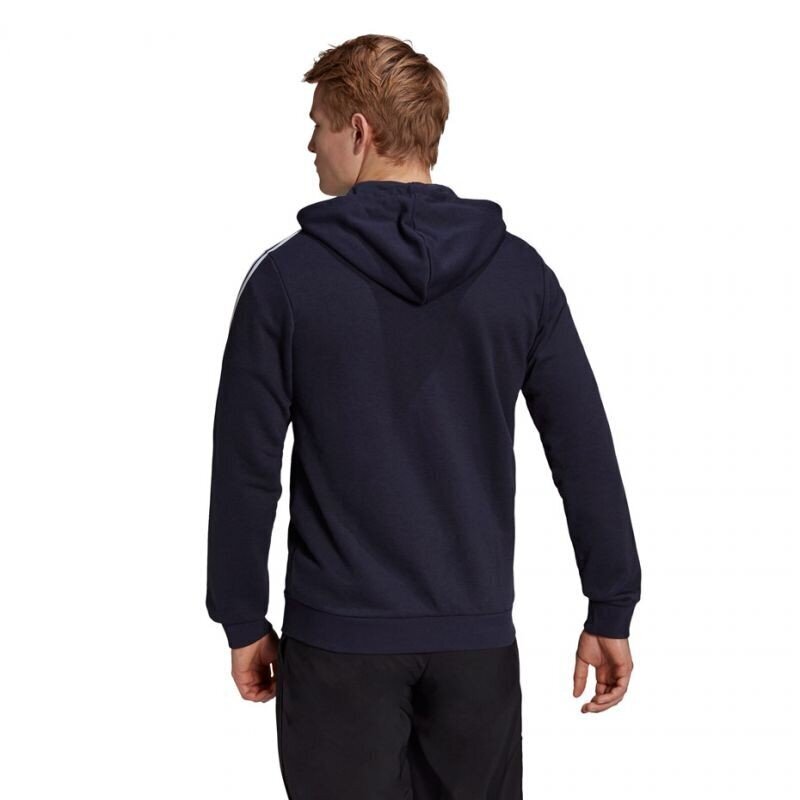 Džemperis vīriešiem Adidas Essentials Hoodie M GK9033, tumši zils cena un informācija | Vīriešu jakas | 220.lv