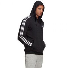 Vīriešu džemperis Adidas Essentials Hoodie M GK9062, melns cena un informācija | Vīriešu jakas | 220.lv