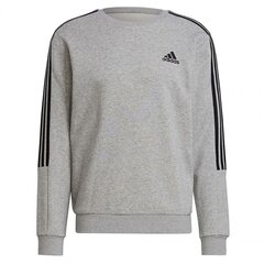 Džemperis Adidas Essentials Sweatshirt, pelēks cena un informācija | Vīriešu jakas | 220.lv