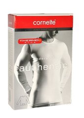 Термобелье / Теплая мужская нижная рубашка Cornette Authentic 214, чёрная цена и информация | Мужское термобелье | 220.lv