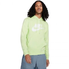 Джемпер для мужчин Nike NSW Club Hoodie M BV2973-383, зеленый цена и информация | Мужская спортивная одежда | 220.lv