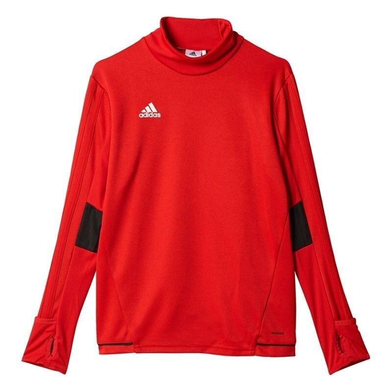 Sporta džemperis zēniem Adidas tiro 17 trg top jr BQ2754, sarkans цена и информация | Zēnu jakas, džemperi, žaketes, vestes | 220.lv