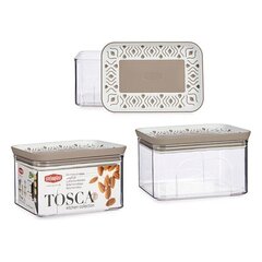 Stefanplast Tosca контейнер для хранения продуктов, коричневато-желтый, пластик, 700 мл цена и информация | Посуда для хранения еды | 220.lv
