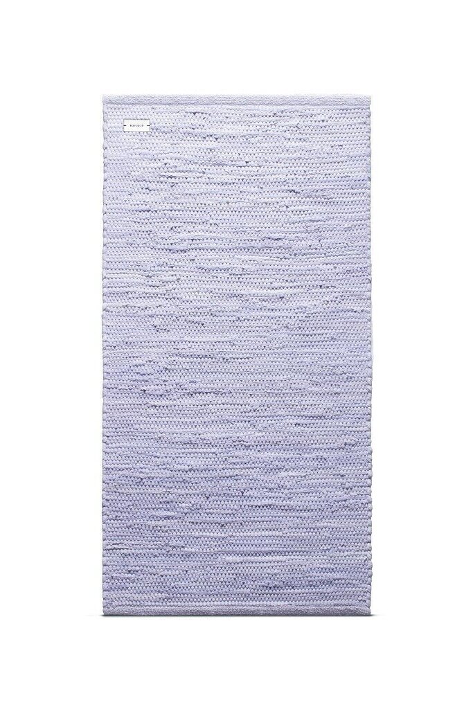 Rug Solid kokvilnas paklājs, gaiši violets - dažādi izmēri, 65 x 135 cm cena un informācija | Paklāji | 220.lv