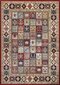 Narma viskozes paklājs Zahra, sarkans - dažādi izmēri, 80 x 125 cm цена и информация | Paklāji | 220.lv