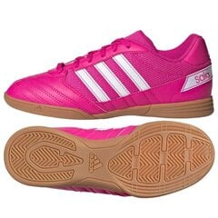 Детские футбольные бутсы Adidas Super Sala Jr G55911, розовые цена и информация | Футбольные ботинки | 220.lv