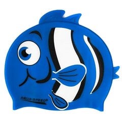 Шапочка для плавания Aqua-Speed ZOO Nemo Junior, синяя цена и информация | Шапочки для плавания | 220.lv