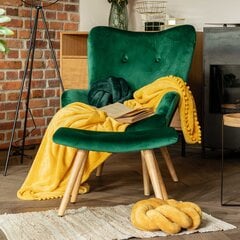 MOSS Green atzveltnes krēsls 50x96 cm cena un informācija | Atpūtas krēsli | 220.lv
