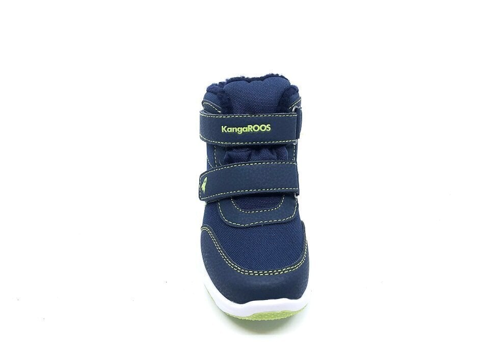 Kangaroos apavi bērniem KS-ABE V RTX, zili ar zaļu cena un informācija | Bērnu zābaki | 220.lv