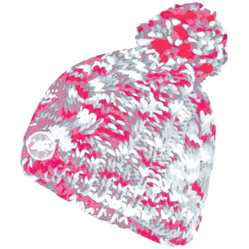 Cepure meitenēm 4F Jr HJZ20 JCAD005 25S, rozā цена и информация | Cepures, cimdi, šalles meitenēm | 220.lv